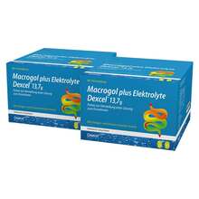 Abbildung: Macrogol plus Elektrolyte Dexcel 13,7 g Ple 100 St, Pulver zur Herstellung einer Lösung zum Einnehmen PZN 17620959 
