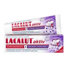Abbildung: Lacalut aktiv Zahnfleischschutz & ges.Zahnschmelz 75 ml, Zahncreme PZN 17668707 