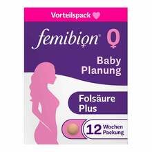 Abbildung: Femibion 0 Babyplanung Tabletten 84 St, Tabletten PZN 17668713 