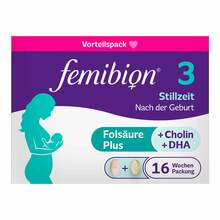 Abbildung: Femibion 3 Stillzeit Kombipackung 2X112 St, Kombipackung PZN 17668759 