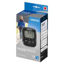 Abbildung: Omron Walking Style IV Schrittzähler schwarz 1 St PZN 17674932 