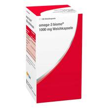Abbildung: Omega-3 Biomo 1000 mg Weichkapseln 100 St, Weichkapseln PZN 17825555 