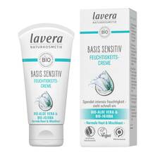 Abbildung: LAVERA basis sensitiv Feuchtigkeitscreme 50 ml, Tagescreme PZN 17828074 