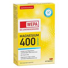 Abbildung: Wepa Magnesium 400 Depot + B6 Tabletten 60 St, Tabletten PZN 17830384 
