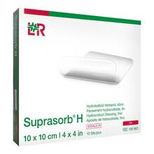Abbildung: Suprasorb H Hydrokolloidverband dünn 10x10 cm 10 St, Verband PZN 17833810 