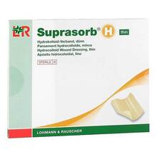Abbildung: Suprasorb H Hydrokolloidverband dünn 5x5 cm 10 St, Verband PZN 17833827 
