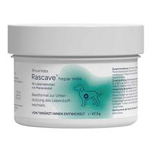 Abbildung: Rascave hepar mite Kautabletten für Hunde 90 St, Kautabletten PZN 17834991 