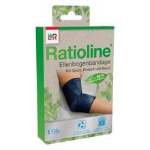 Abbildung: Ratioline Ellenbogenbandage Größe L 1 St, Bandage PZN 17872833 