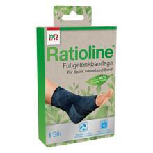 Abbildung: Ratioline Fußgelenkbandage Größe M 1 St, Bandage PZN 17872916 