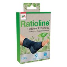 Abbildung: Ratioline Fußgelenkbandage Größe XL 1 St, Bandage PZN 17872939 
