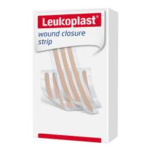 Abbildung: LEUKOPLAST wound closure strip Mix beige 2 St, Pflaster PZN 17875702 