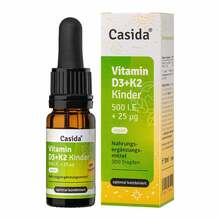 Abbildung: Vitamin D3 K2 Tropfen Kinder vegan 10 ml, Tropfen PZN 17881217 