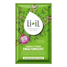 Abbildung: LI-IL Badesalz Thymian Erkältungszeit 80 g, Bad PZN 17885853 