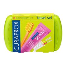 Abbildung: Curaprox Travel-Set grün 1 St PZN 17907135 