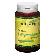 Abbildung: L-Tryptophan 500 mg Kapseln 90 St, Kapseln PZN 17907810 