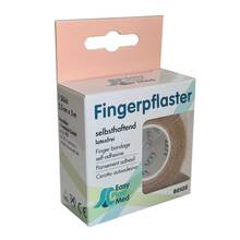 Abbildung: UM Easyplast Fingerpflaster selbsth.2,5cmx5m beige 1 St, Pflaster PZN 17929125 