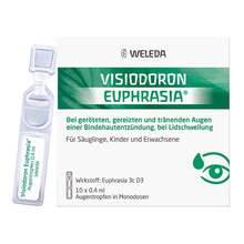 Abbildung: Visiodoron Euphrasia Augentropfen 10X0.4 ml, Augentropfen PZN 17935226 