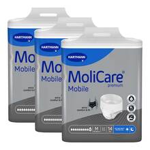 Abbildung: Molicare Premium Mobile 10 Tropfen Größe M 3X14 St PZN 17936639 