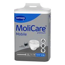 Abbildung: Molicare Premium Mobile 10 Tropfen Größe XL 14 St PZN 17936680 