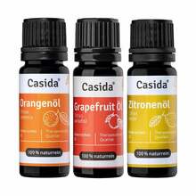 Abbildung: ZITRUSÖLE Set Orangenöl Zitronenöl Grapefruit Öl 3X10 ml, Ätherisches Öl PZN 17941439 