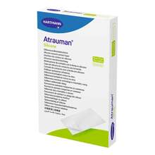 Abbildung: ATRAUMAN Silicone steril 5x7 cm Kompressen 5 St, Kompressen PZN 17952472 