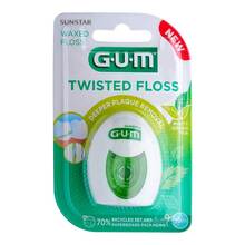 Abbildung: Gum Twisted Floss waxed Zahnseide 50 m 1 St PZN 17964251 