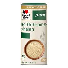 Abbildung: Doppelherz Bio Flohsamenschalen pure Pulver 200 g, Pulver PZN 17974309 
