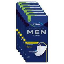 Abbildung: Tena Men Active Fit Level 2 Inkontinenz Einlagen 6X20 St PZN 17981752 