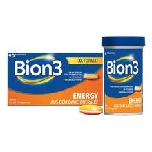 Abbildung: BION3 Energy Tabletten 90 St, Tabletten PZN 18010743 
