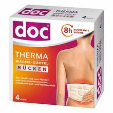 Abbildung: Doc Therma Wärme-Gürtel Rücken 4 St PZN 18017142 