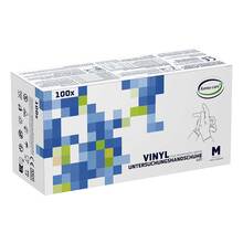 Abbildung: FORMA-care Premium Vinyl soft grip U.Hands.pf M 100 St, Handschuhe PZN 18023326 
