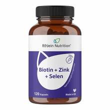 Abbildung: Biotin + ZINK+Selen für Haut Haare & Nägel Kapseln 120 St, Kapseln PZN 18033218 