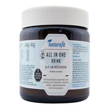 Abbildung: Naturafit All in One Drink A-Z + Aminosäuren Pulver 140 g, Pulver PZN 18039215 