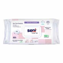 Abbildung: Seni care sensitive Feuchtpflegetücher 68 St, Tücher PZN 18074080 