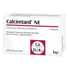 Abbildung: Calciretard NE Kapseln 15 St, Kapseln PZN 18084055 