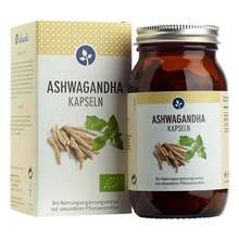 Abbildung: Ashwagandha 300 mg Bio Kapseln vegan 120 St, Kapseln PZN 18094970 