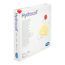 Abbildung: HYDROCOLL Wundverband 7,5x7,5 cm 10 St, Kompressen PZN 18110344 