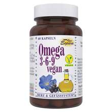 Abbildung: Omega-3-6-9 vegan Kapseln 60 St, Kapseln PZN 18113650 