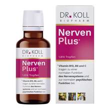 Abbildung: Nerven Plus Dr.Koll Gemmo Kompl.Vit.B12 B6 Tropfen 50 ml, Tropfen PZN 18137610 