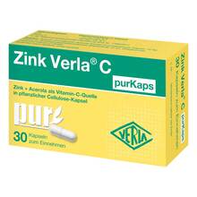 Abbildung: Zink Verla C Purkaps 30 St, Kapseln PZN 18155832 