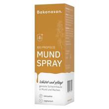 Abbildung: Bakanasan Bio Propolis Mundspray 15 ml, Spray PZN 18159296 