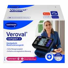 Abbildung: Veroval compact plus Handgelenk-Blutdruckmessgerät 1 St PZN 18163725 