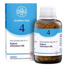 Abbildung: Biochemie Dhu 4 Kalium chloratum D 6 Tabletten 900 St, Tabletten PZN 18182579 