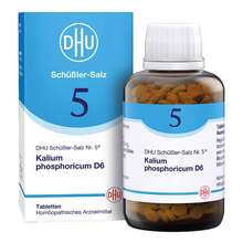 Abbildung: Biochemie Dhu 5 Kalium phosphoricum D 6 Tabletten 900 St, Tabletten PZN 18182591 