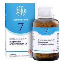 Abbildung: Biochemie Dhu 7 Magnesium phosphoricum D 6 Tabletten  900 St, Tabletten PZN 18182645 
