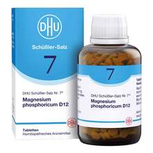 Abbildung: Biochemie Dhu 7 Magnesium phosphoricum D 12 Tabletten  900 St, Tabletten PZN 18182674 