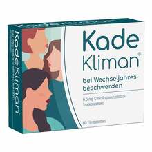 Abbildung: Kadekliman 6,5 mg Filmtabletten 60 St, Filmtabletten PZN 18204192 