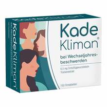 Abbildung: Kadekliman 6,5 mg Filmtabletten 100 St, Filmtabletten PZN 18204200 