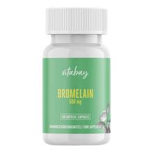 Abbildung: Bromelain 500 mg 1200 F.I.P aus Ananas vegan Kapseln  100 St, Kapseln PZN 18210028 