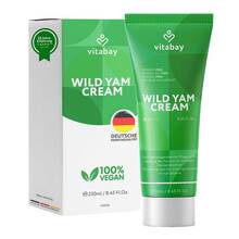 Abbildung: Wild Yams Creme mit 64% Diosgenin Gesicht + Körper 250 ml, Creme PZN 18211097 